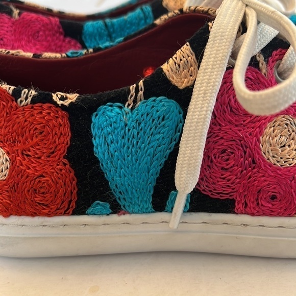 Shans Amsterdam Handcrafted Embroidered Sneakers size 36 - Picture 5 of 15